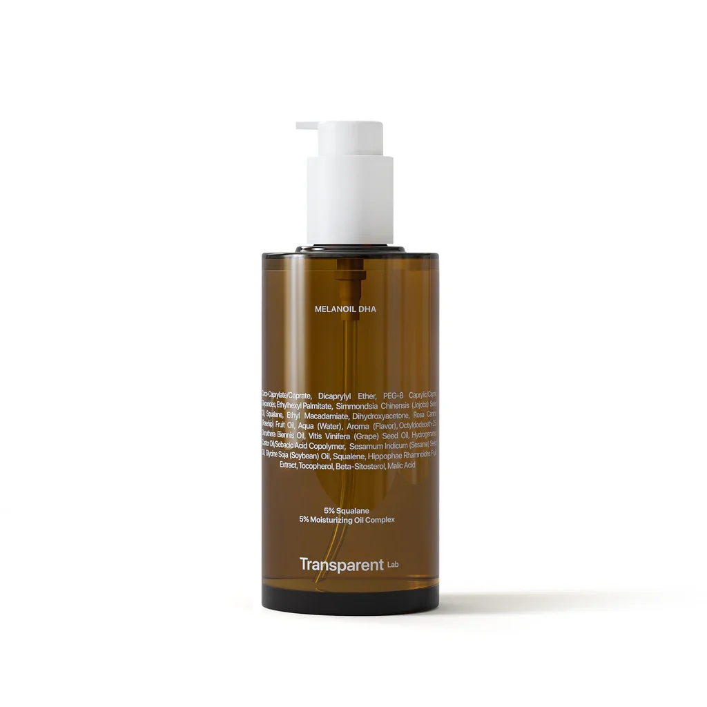 Transparent Lab Melanoil DHA Self tanner body oil